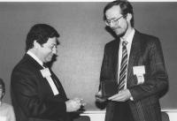 1988 - prix ACFAS, Moncton  - photo with R. Charles Terreault.jpg 5.4K